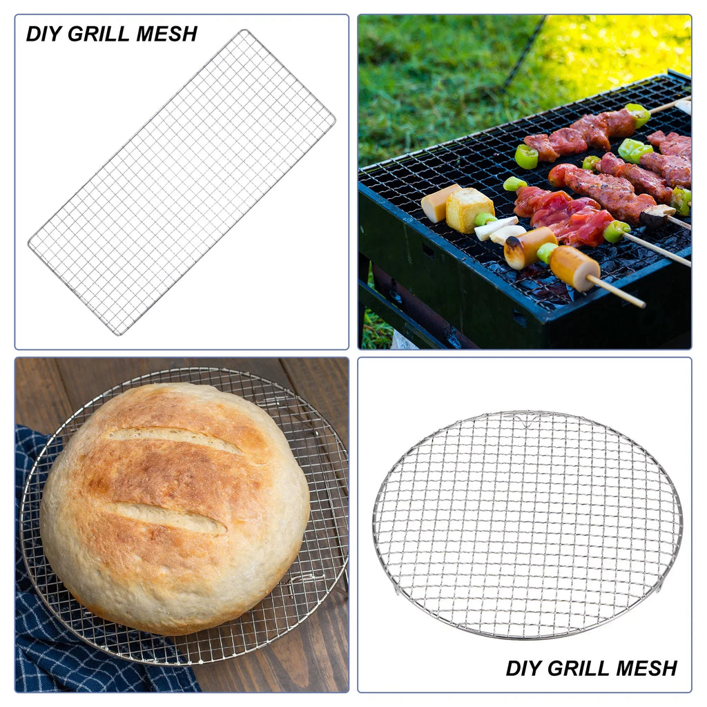 Air Mesh Screen Door Steel Stainless Screen Vent Screen, 304 Wire Woven for Replacement Mesh Window
