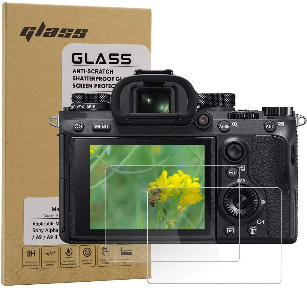 Screen Compatible Protective A7SIII Tempered A7III A7C for A9 Glass A9II, Protector A7RIII Sony A7RIV Film