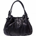 Shoulder Valentina Luxury Leather Handbag, Womens