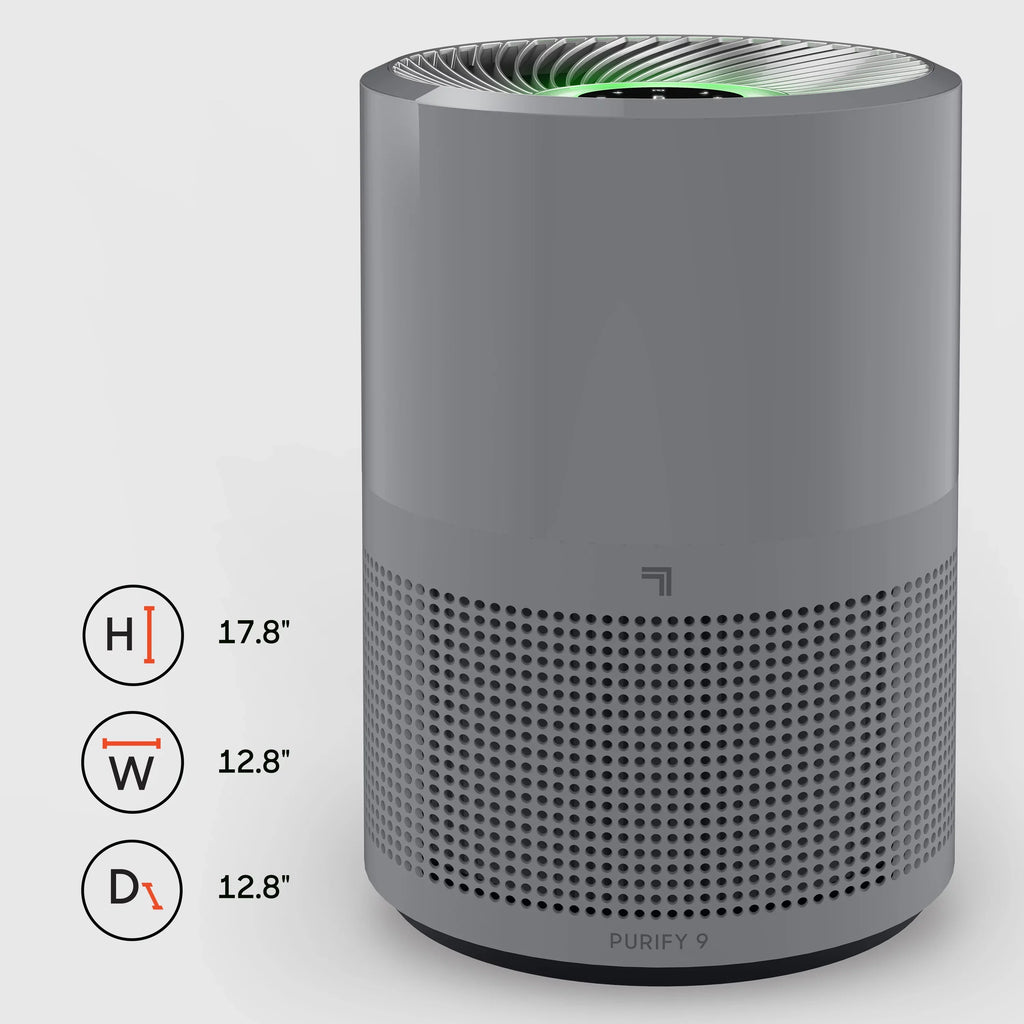 Gray Air Image True to (New) up Purifier, Sq. Ft., Covers Sharper HEPA 350