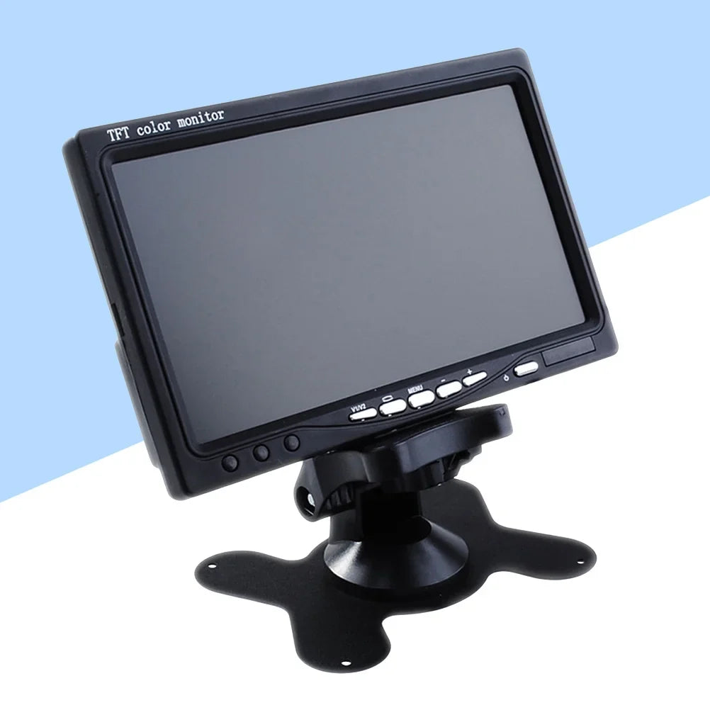 Backlight Lcd 7" Tft Color Monitor Mirror