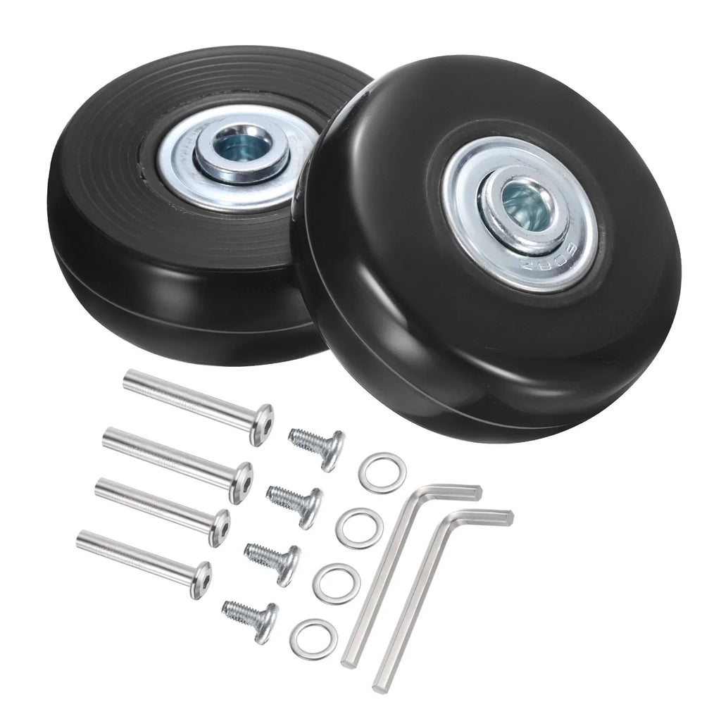 Suitcase, 17 Wheels for 2 0.7" 51 Uxcell Luggage Set mm/2" , x Replacement x