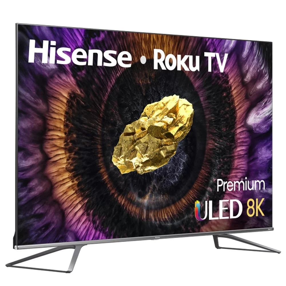 75" with Bracket 2.0 with Soundbar, Surge TV Vision Bundle 8K Dot Mount 60W Bundle Smart Wall 75U800GR 2021 Dolby 37"-100" TV Deco Hisense and Roku Home Adapter Quantum 6-Outlet Premium Channel ULED