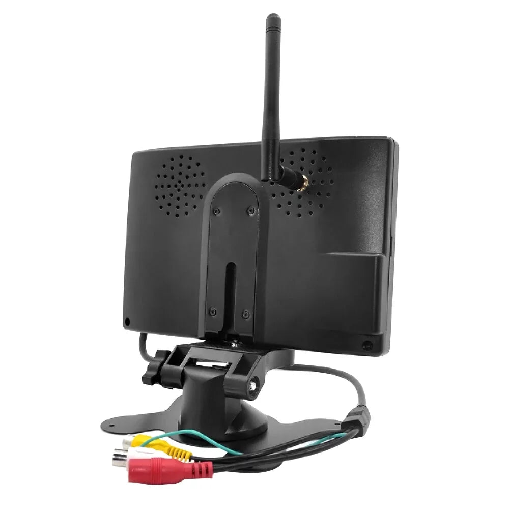 Car Car Monitor Monitor Willstar Function Vision Rear Vehicle Visualizer Assist Monitor Camera Rear Engineering Lcd Front Car Truck 7 Inch Wireless Parking Display Navigation Truck Night
