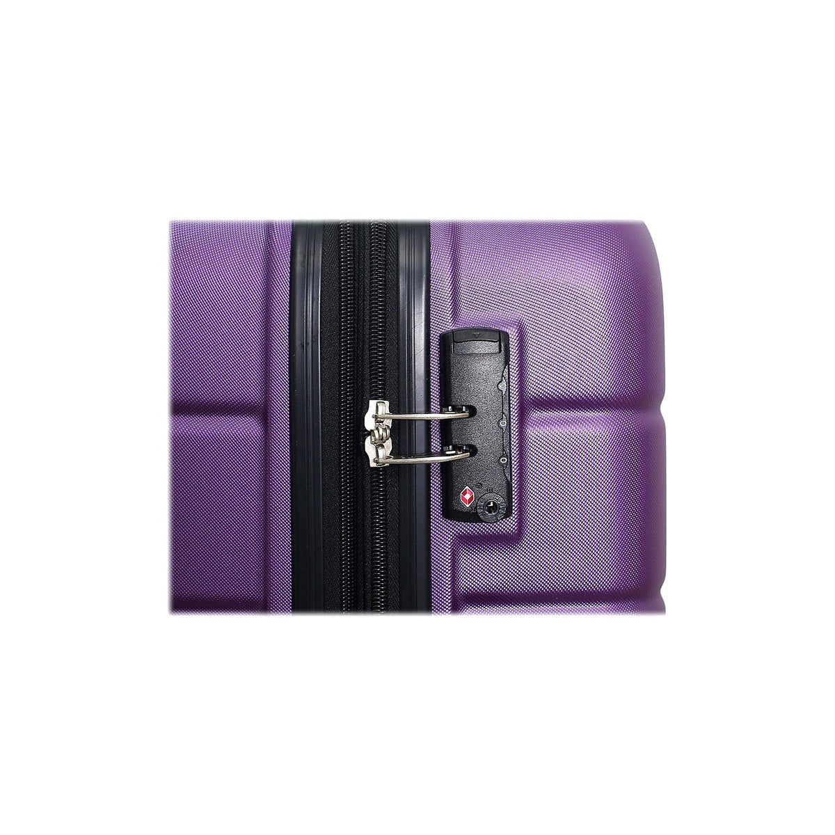Plastic Purple DUKAP (DKROD00S-PUR) RODEZ Carry-On Luggage