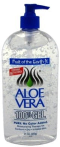 of Aloe 24 Vera (Pack Gel the 3) 100% of Fruit Earth oz