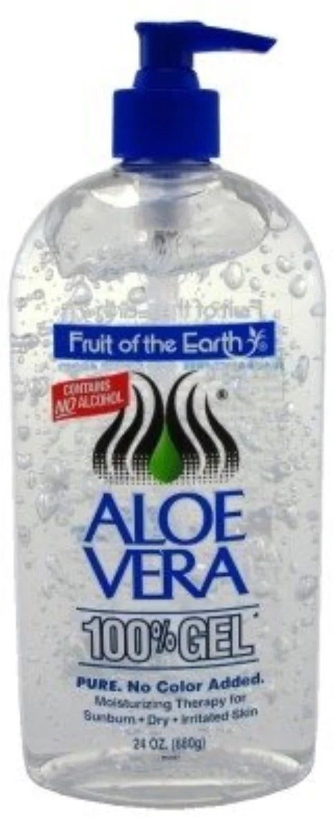 of Aloe 24 Vera (Pack Gel the 3) 100% of Fruit Earth oz