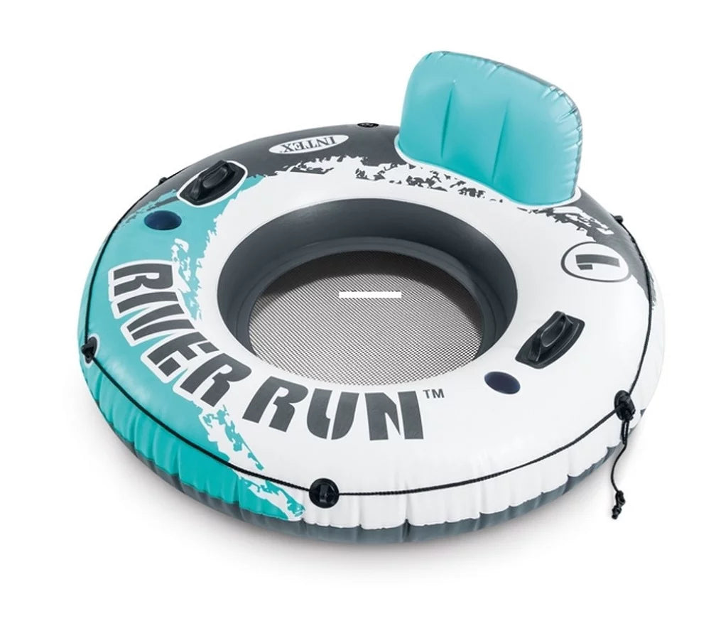 River Float, Intex Sport Diameter 53" Water I Lounge, Aqua Run Inflatable