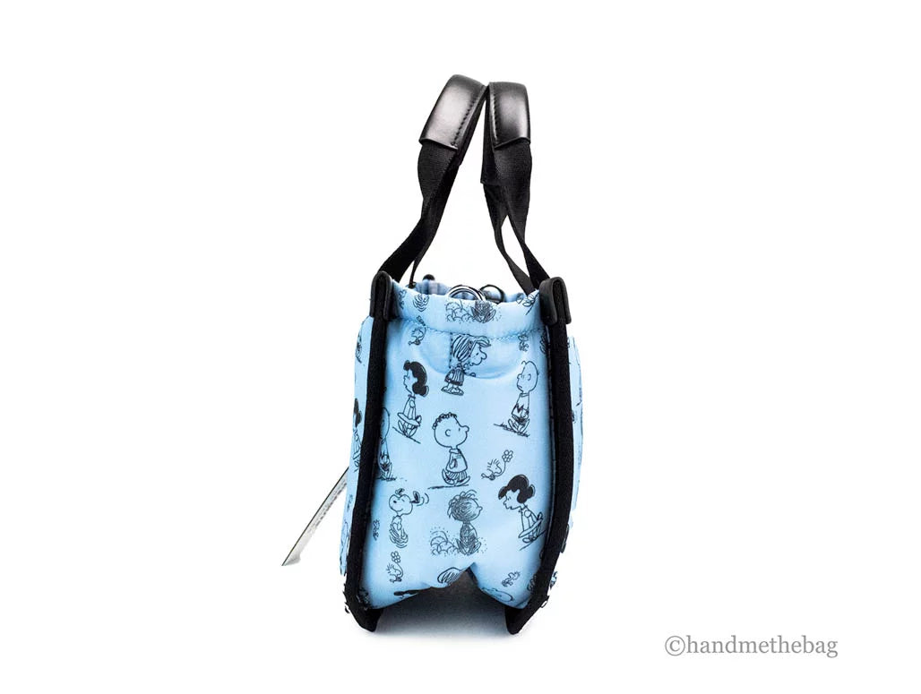 Tote Mini Nylon X Air Marc Purse Handbag Crossbody Puffy Bag Peanuts Jacobs Blue