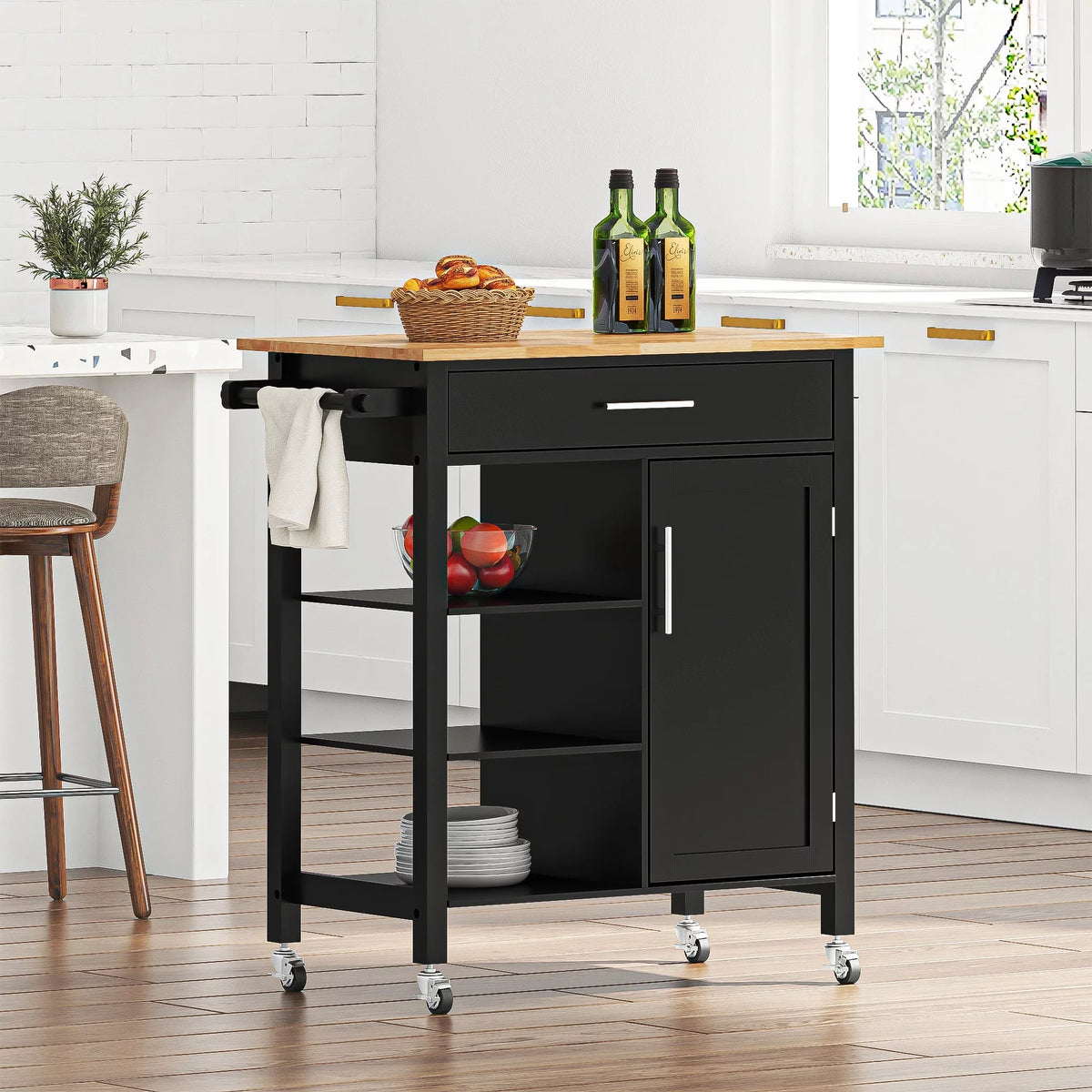 Cabinet- Hidden SogesPower Multi-Purpose with Kitchen 36"Height Island