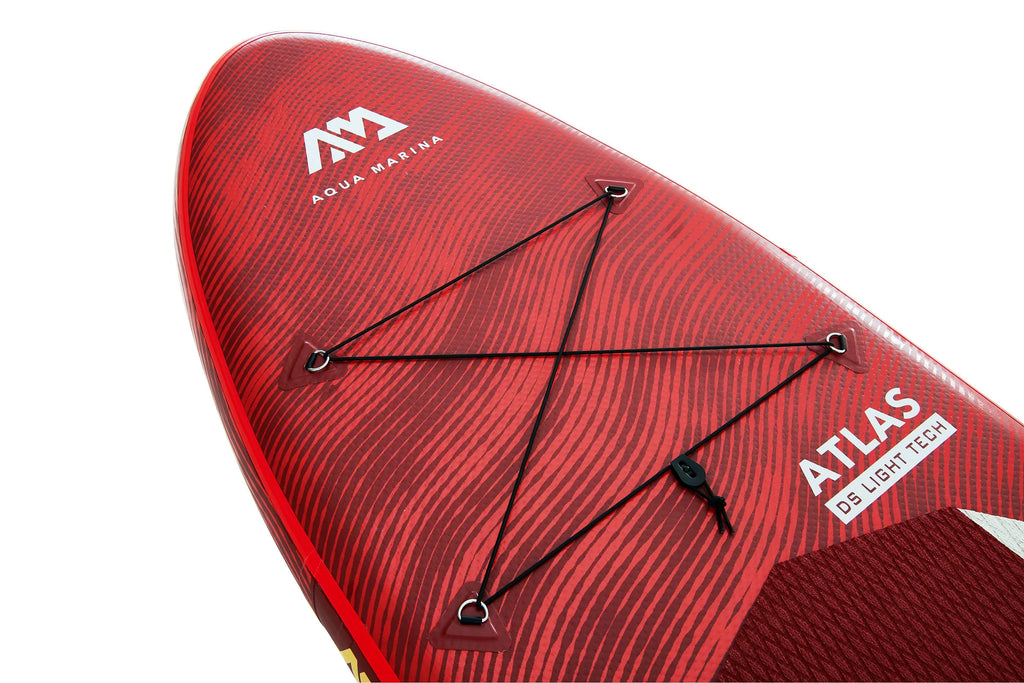 & SUP Safety ATLAS Inflatable - including Board Paddle Package, Paddle, Up 12'0" Stand Pump Harness Marina Carry Aqua Fin, - Bag,