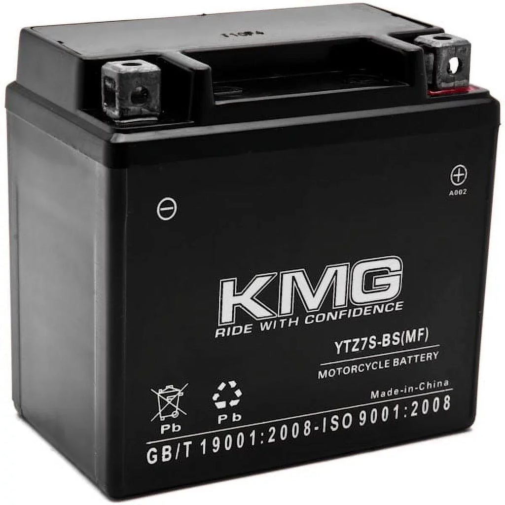 Snowmobile Battery Watercraft Honda 125 Motorcycle Powersport Performance SMF 12V 2011 Battery Scooter Compatible PCX125 with Sealed Replacement KMG Maintenance ATV Free OEM High YTZ7S