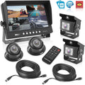Up Truck Recorder, - DVR Car Dual Tilt-Adjustable, Vision, Monitor, Video Parking Kit Camera View w/ Mount Pyle Back LCD Backup Rearview Universal Night System Rear PLCMTRDVR47 - Vehicle Reverse 9