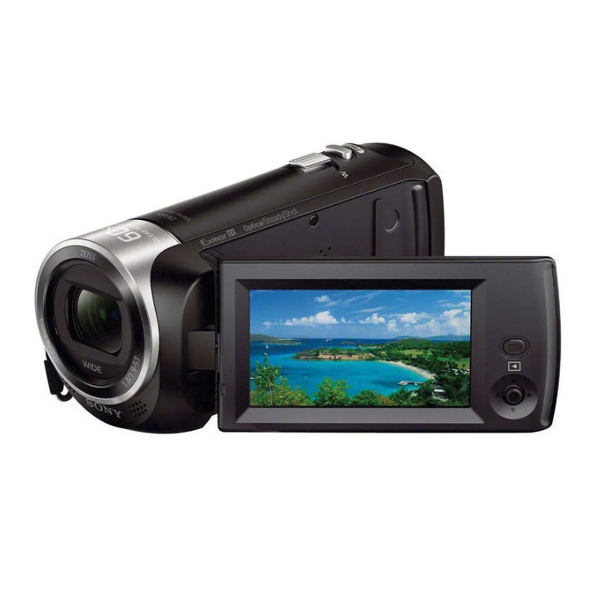 Camcorder Bundle with R Sensor Full 1080p Handycam Exmor HD Sony CMOS ()