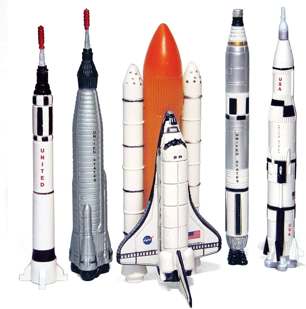 Mercury, Shuttles Collector's Set Set Space Apollo, Rocket NASA Saturn 5 Space - Spaceship - And Piece Rockets Gemini, Program Intera