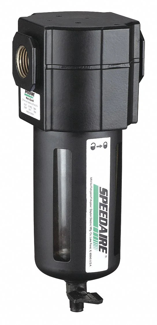Filter,3/8" cfm,5 micron 4ZL48 Speedaire NPT,112