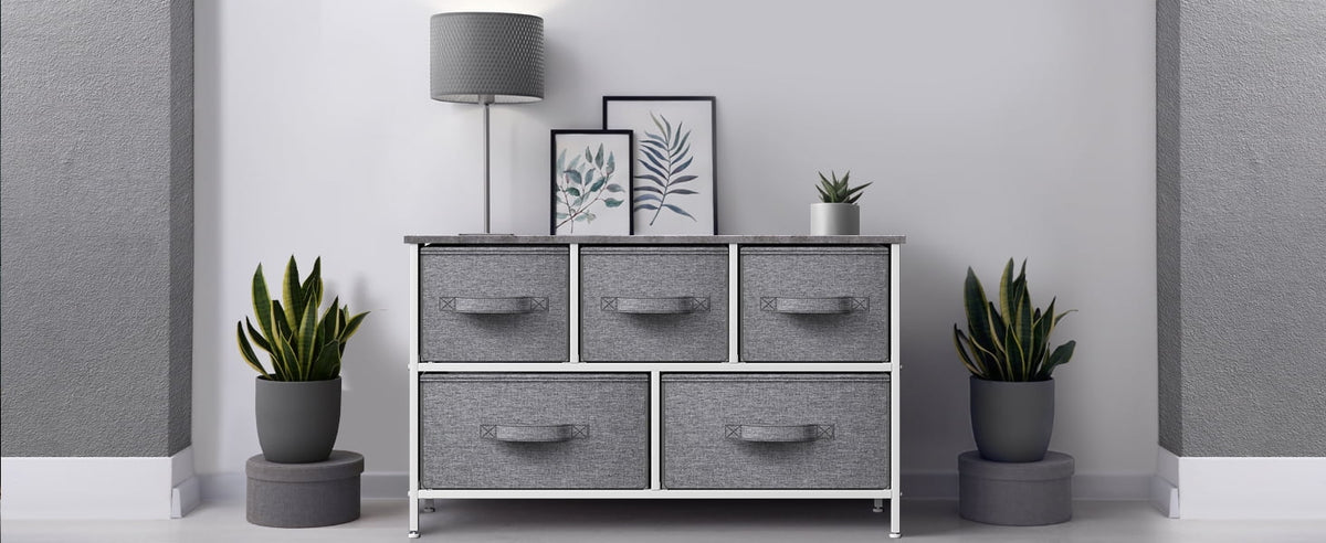 Storage - Dresser Cube Grey