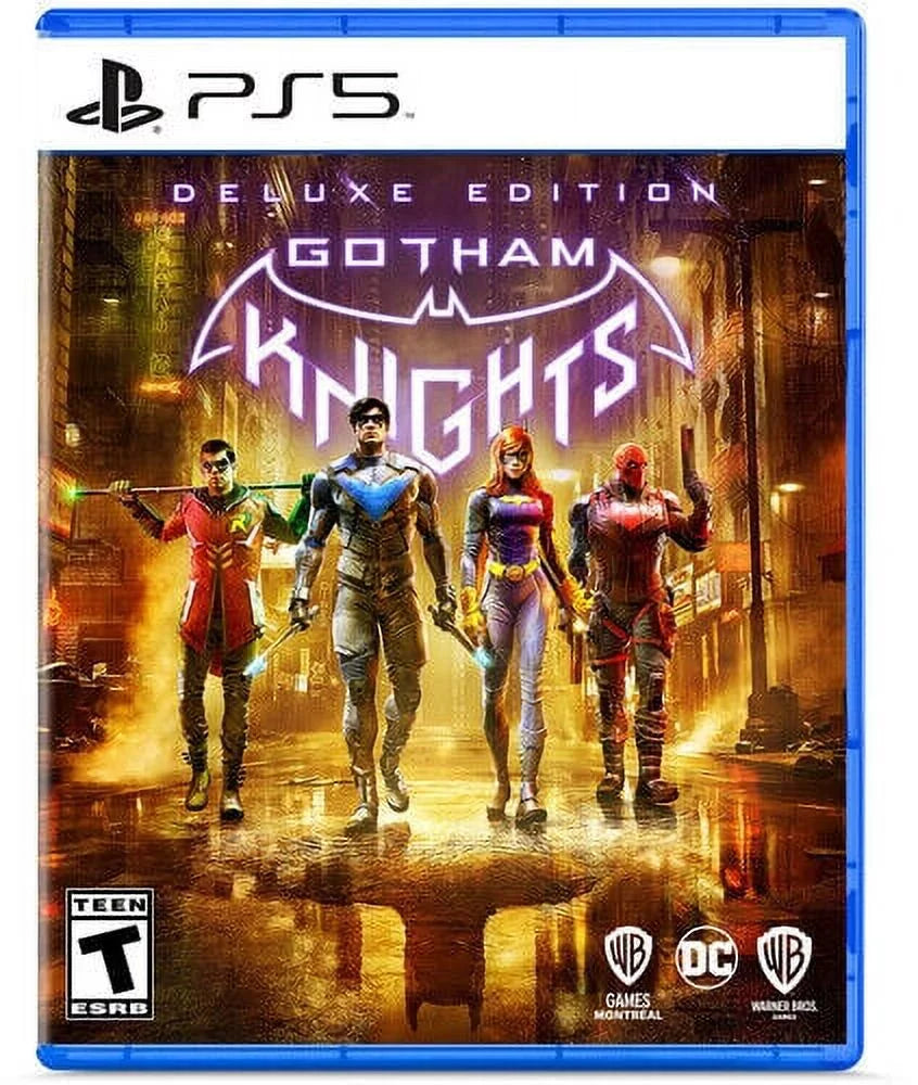 Video Deluxe Edition Game] for PlayStation 5 [New Knights 5 Gotham Playstation