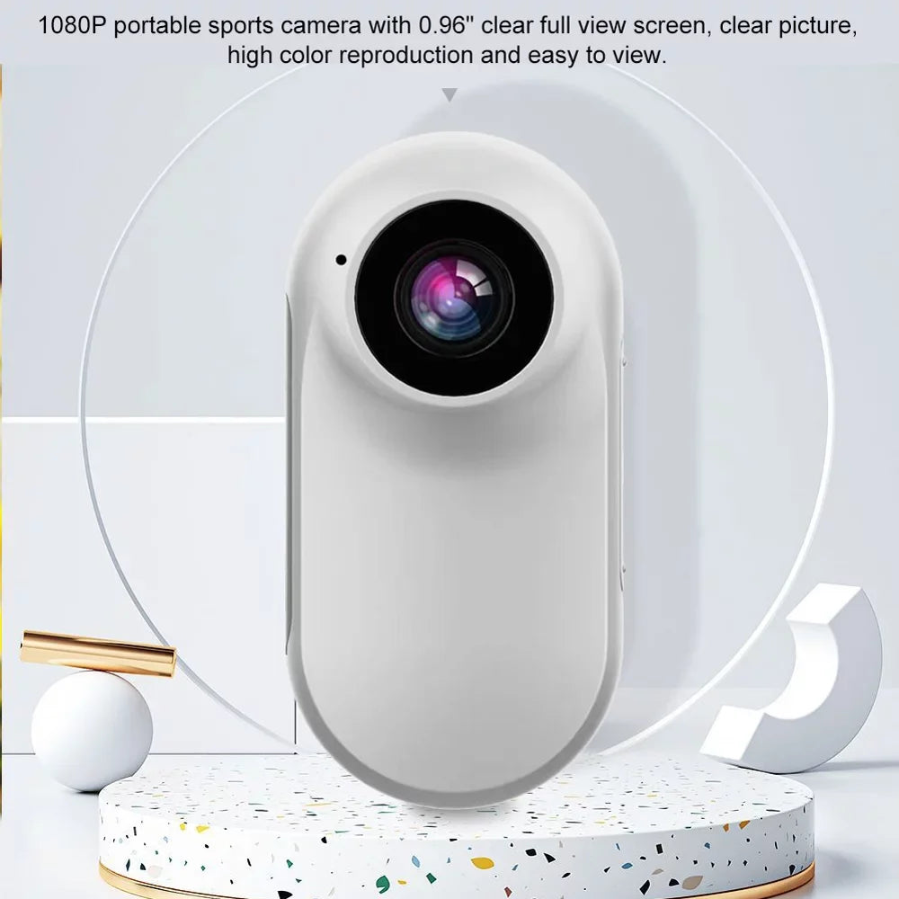 for Support Recorder Activitie High Camera Cycling Skiing Arealer Recording Photo/Video/Playback Skydiving Clear Sport Screen Waterproof with PortableCamera Camera 1080P Loop Mountaineering