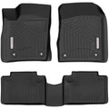 Grand 2016-2021 /2022 Cherokee & Front Durango/Grand Jeep for Cherokee Mats Set, Rear Ledkingdomus Rubber Protection All-Weather Floor TPE