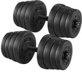 Women Body for Men and Adjustable Training Fitness Set, Gym/home Strength 66LB Weight Dumbbell Plates Barbell Workout Cap