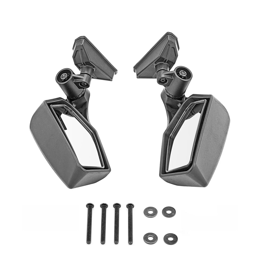 Can-Am NEW Side - View Upgrade 2017-2022 For Turbo RS Racing WEISEN MAX X3 Style Rear | Adjustable 360° Maverick Mirrors