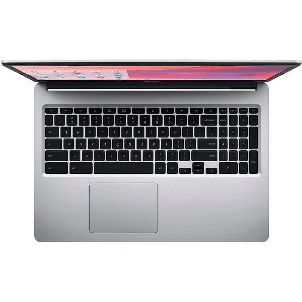 Celeron Intel 64GB + Mazepoly Silver Restored Accessories 315 OS, 15.6" N4020, eMMC, Chromebook Chrome Display Laptop, Acer HD LPDDR4, 4GB