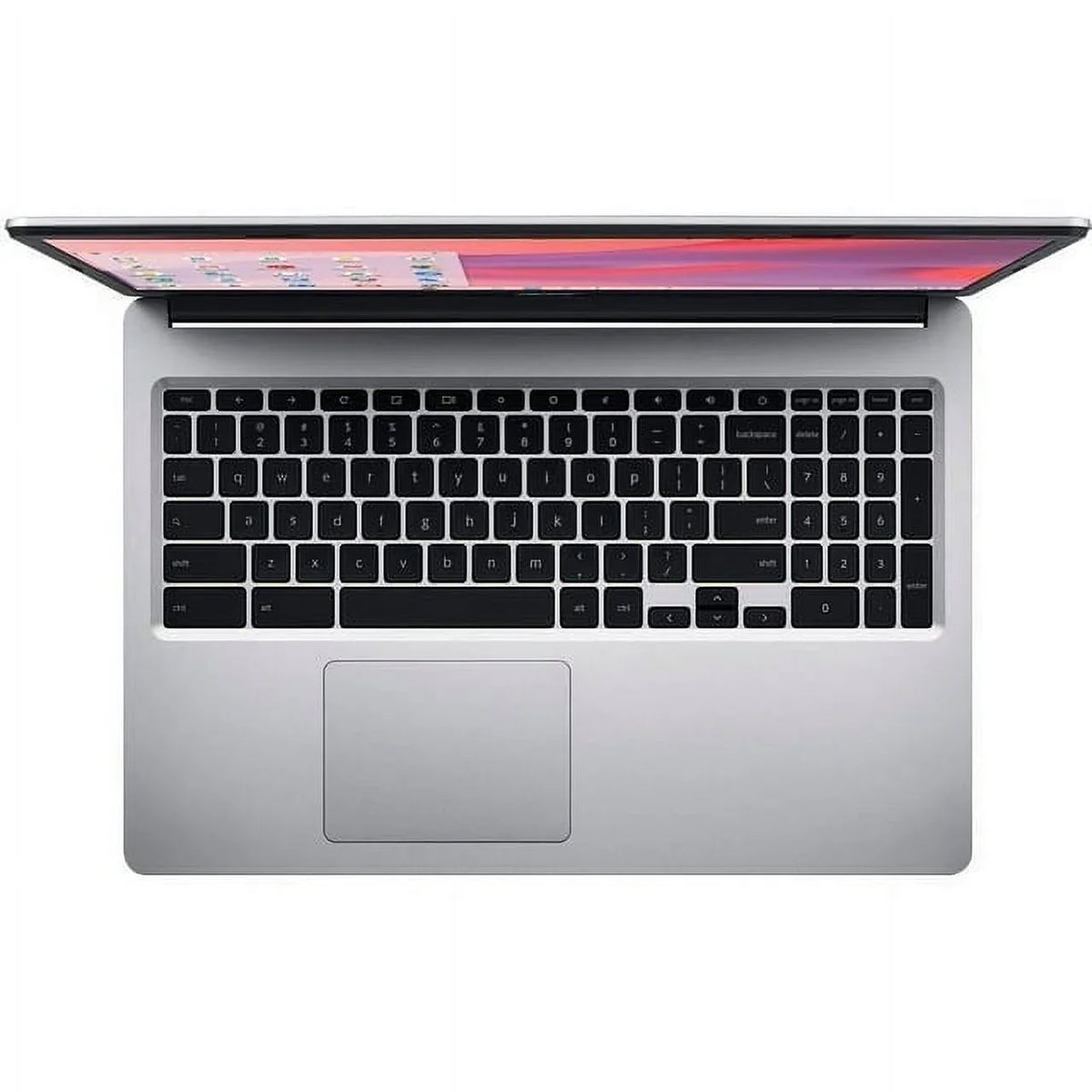 Celeron Intel 64GB + Mazepoly Silver Restored Accessories 315 OS, 15.6" N4020, eMMC, Chromebook Chrome Display Laptop, Acer HD LPDDR4, 4GB