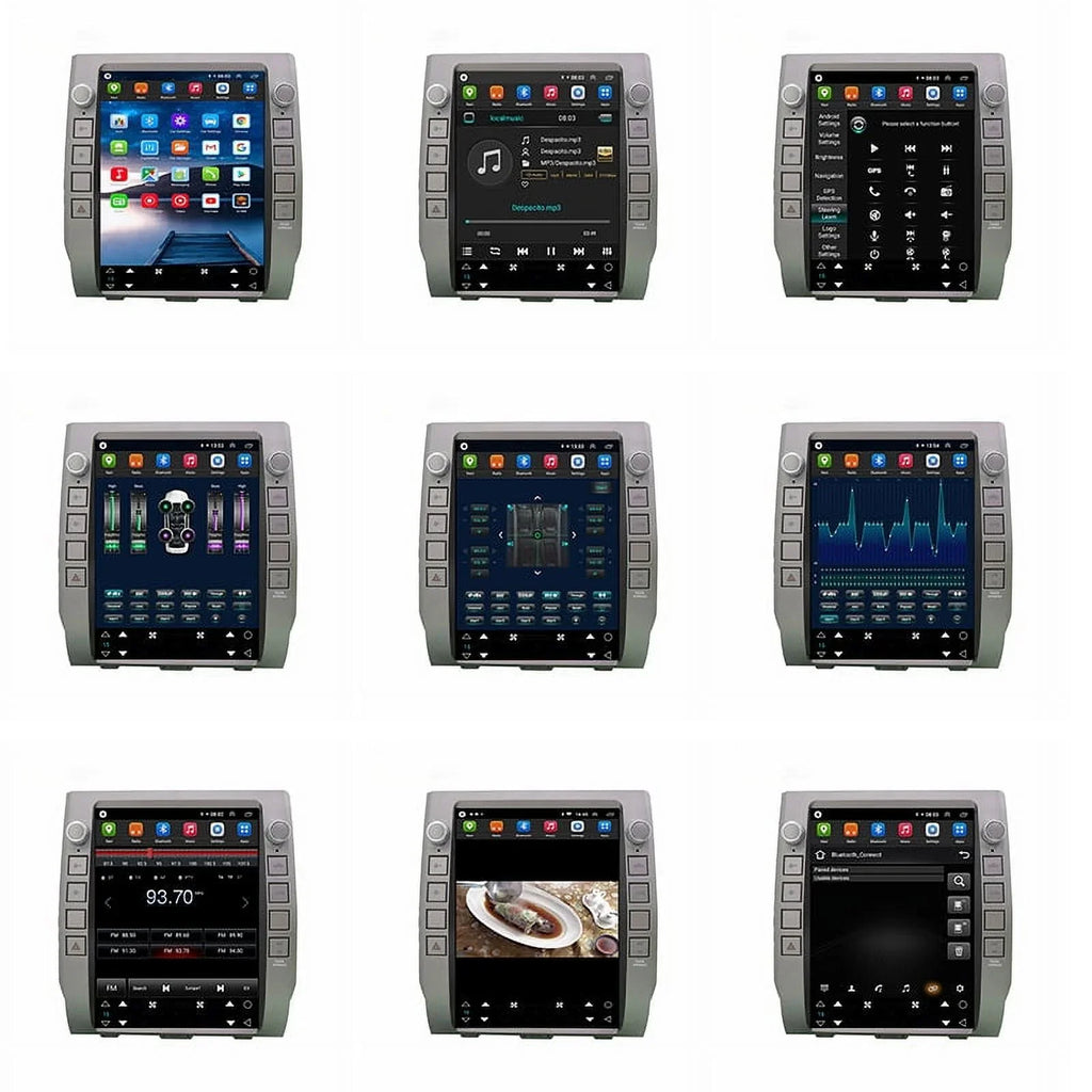 For Auto Android Tundra 2014-2020 , , Player Carplay Car Multimedia Head Toyota 4GB+64GB Radio Stereo Inch Car Built-in Unit Android 12.1