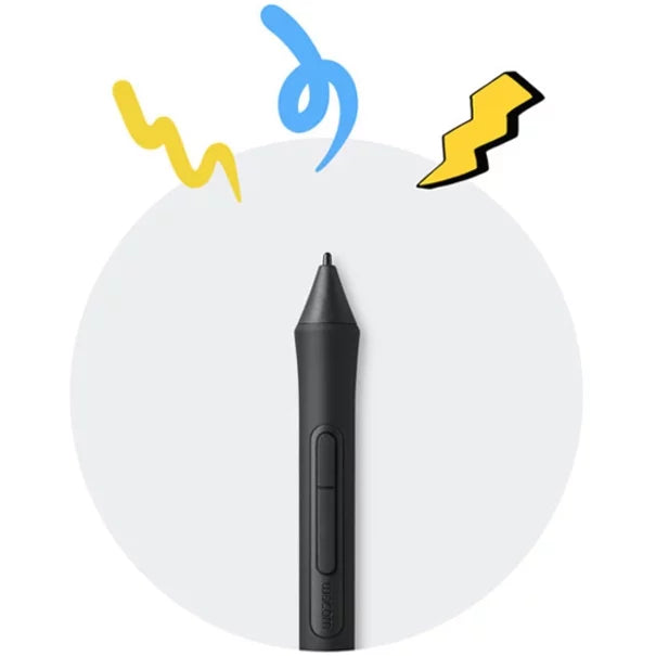 for & Software Wacom with (medium) Included, Graphics Drawing PC, Mac, Chromebook Tablet Intuos Android (CTL6100WLK0 Wireless