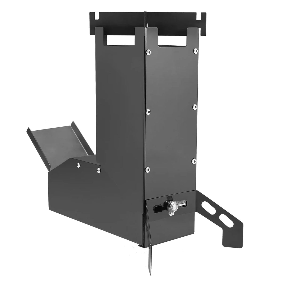 Backpacking and Compact Stove, Lixada Burning Collapsible and Steel Camping, for Lightweight Wood Stove Stainless Rocket