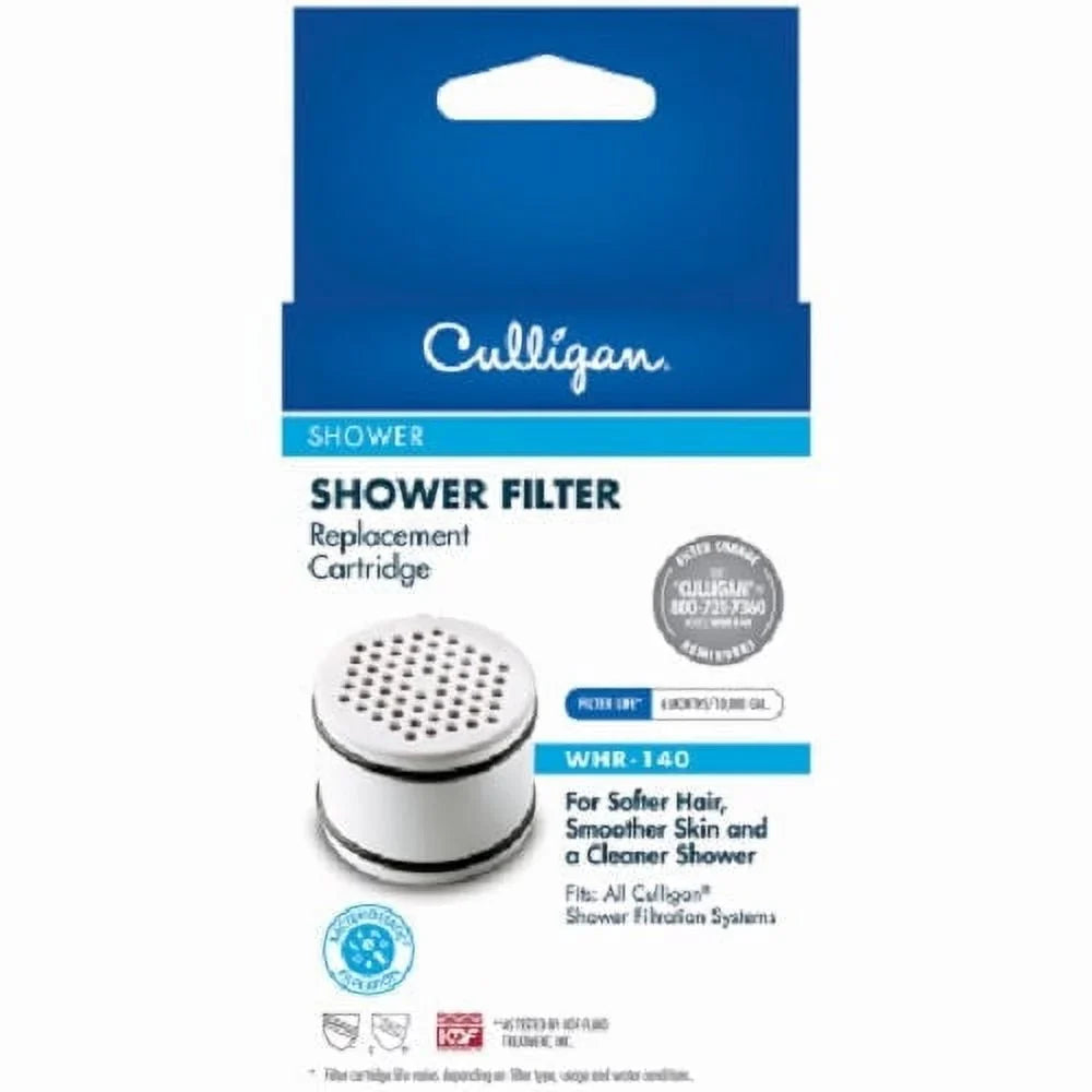 Replacement Culligan Filter Cartridge of WHR-140 Shower - 4 Quantity