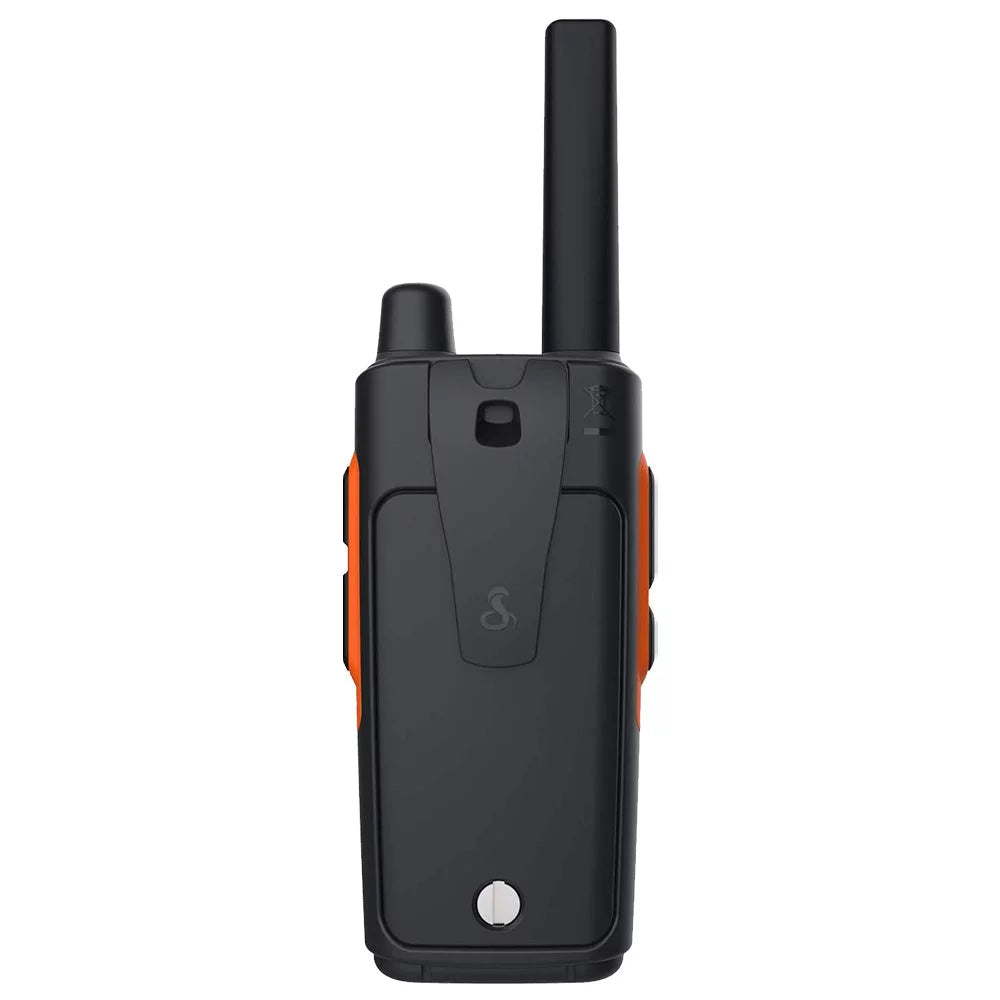 Two-Way Walkie Preset Radio Set Cobra 38-Mile Range (2-Pack) 60 RX680 for Waterproof Long Rechargeable, - Talkies Channels, Adults