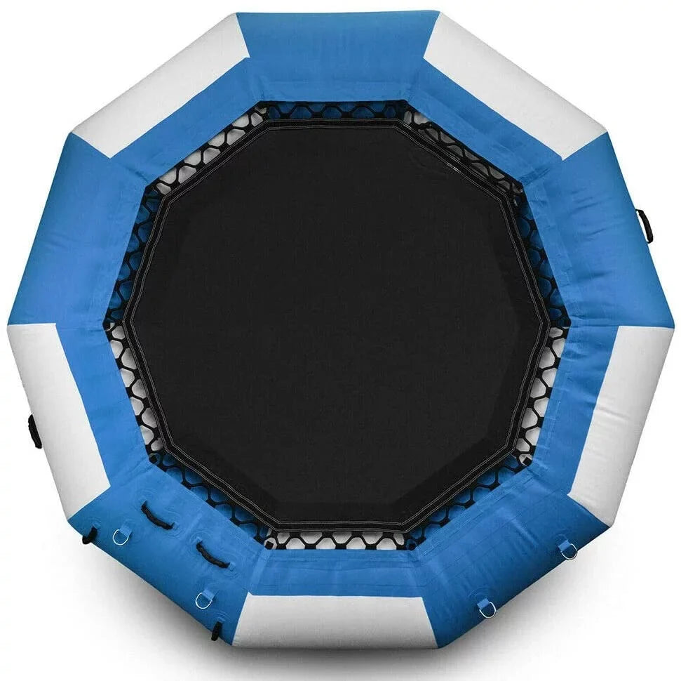 Platform Jump Miumaeov Trampoline Inflatable Swimming Ring 880lb Jump Floated 400kg/ Bouncer Beach 17Ft Pool Water Float