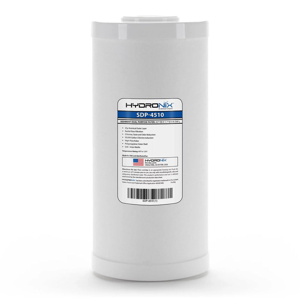 Pack Cartridge Purpose Hydronix 4.5" Radial Dual - 2 Flow 10" x SDP-4510
