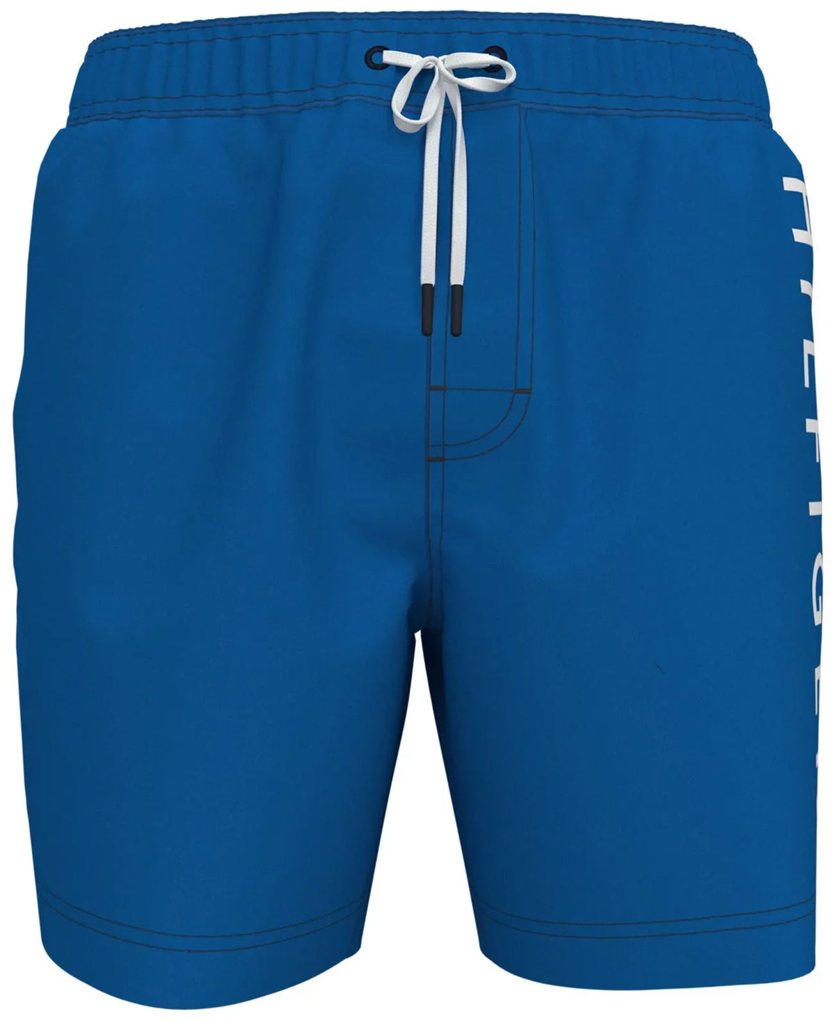 Regular-Fit Logo-Print Swim Trunks 7 Mens Tommy Hilfiger