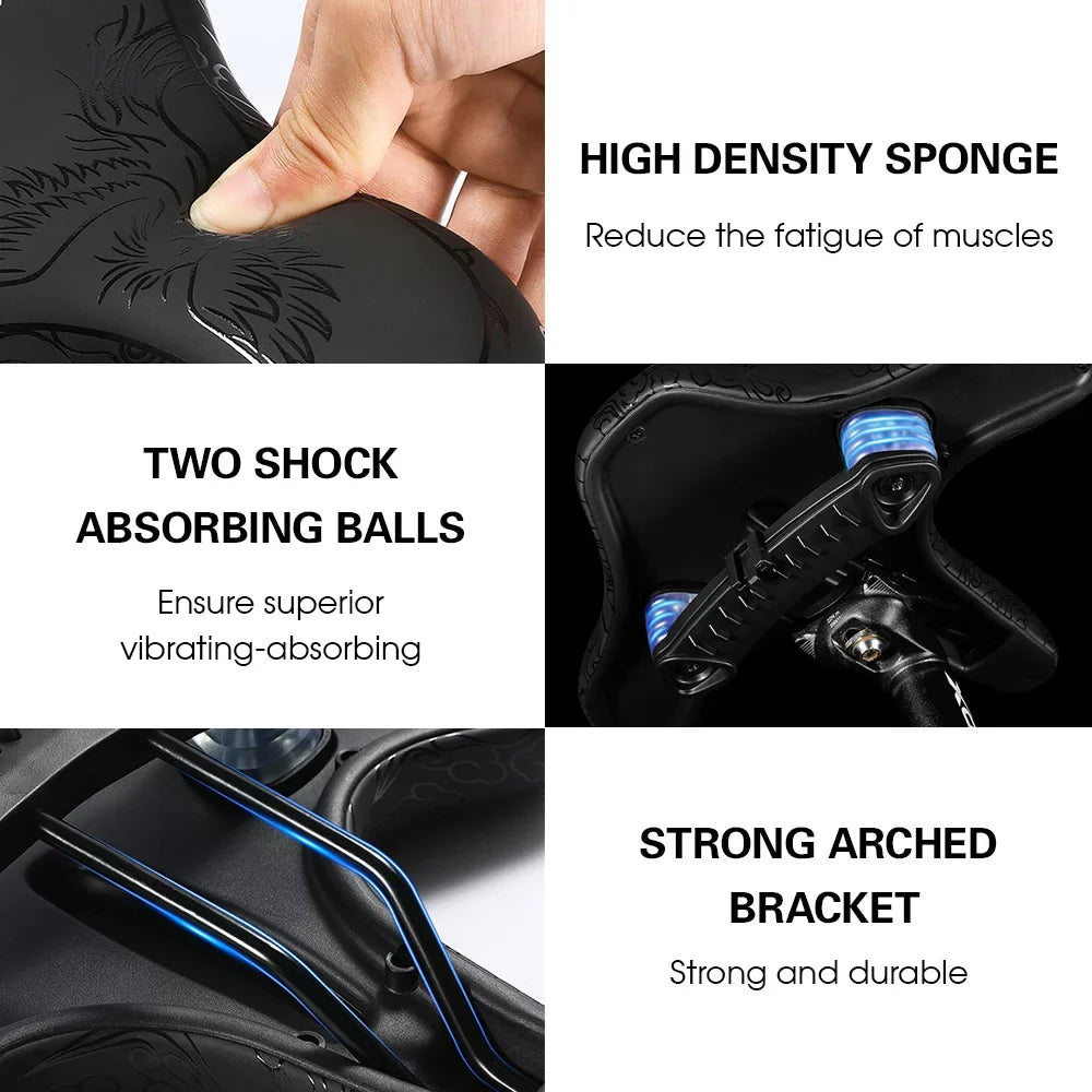 Pad Cushion Saddle Seat Bike Waterproof BIKING Road Women MTB Women Men Men Waterproof WEST Saddle WEST Saddle Saddle,Bike Wide