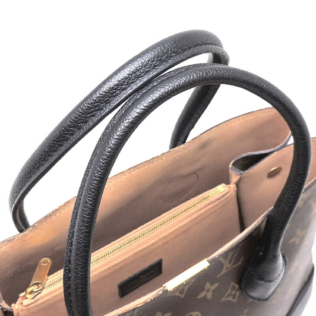 Vuitton Pre-Owned Monogram (Good) Macassar Louis Handbag M41595 Brown Flandrin Ladies