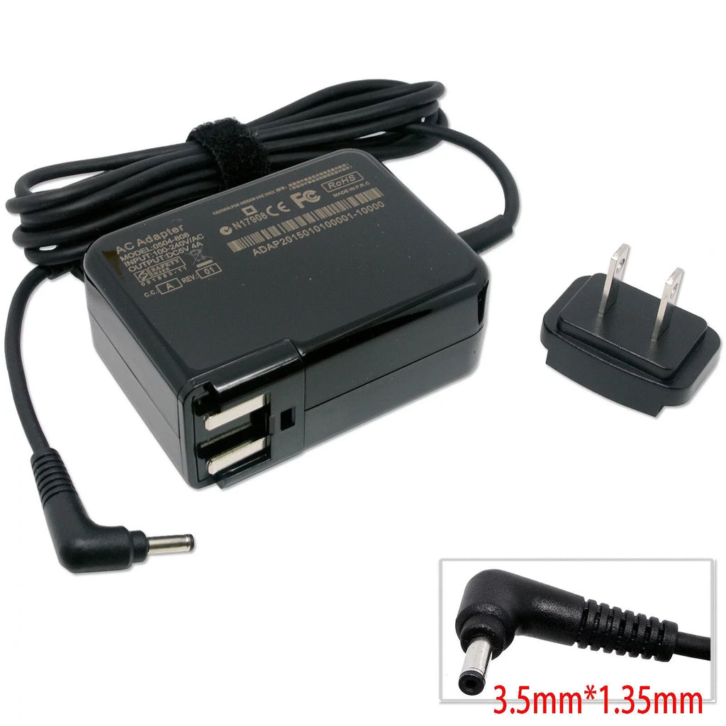 100S 4A For 5V Lenovo AC 80R200BWUS, Charger 11.6" 80R2001FUS Adapter Ideapad