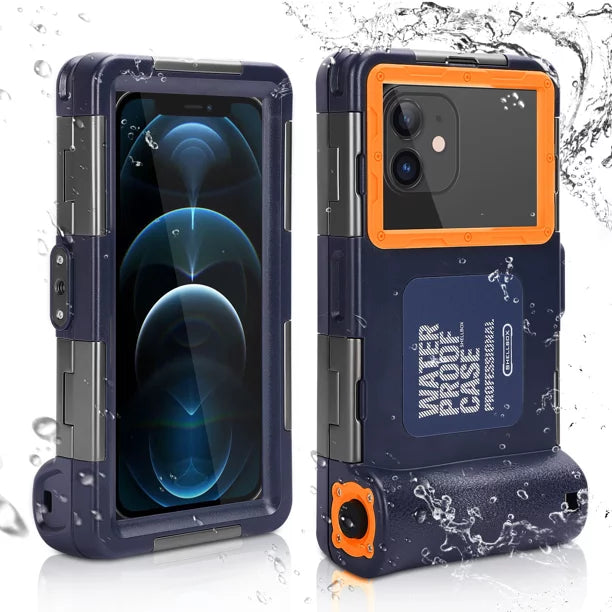 OnePlus UrbanX Snorkeling Lanyard Up Protective Photo Phones Diving Pro LCD Swimming Surfing all [15m/50ft] for 9 6.9 with And Video Professional Underwater Housing to Case Inch Waterproof