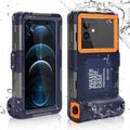 Snorkeling Case Phones alcatel Professional Protective for with to UrbanX Video Swimming Diving LCD Up Surfing 6.9 Underwater all [15m/50ft] Lanyard And Photo Housing Waterproof A7 Inch