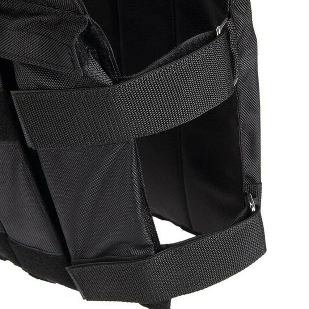 Gym Fitness Adjustable Workout Weighted 44lbs-110lbs Training Weight Adjustable Vest Running Vest 110LBS(50KG) Weight