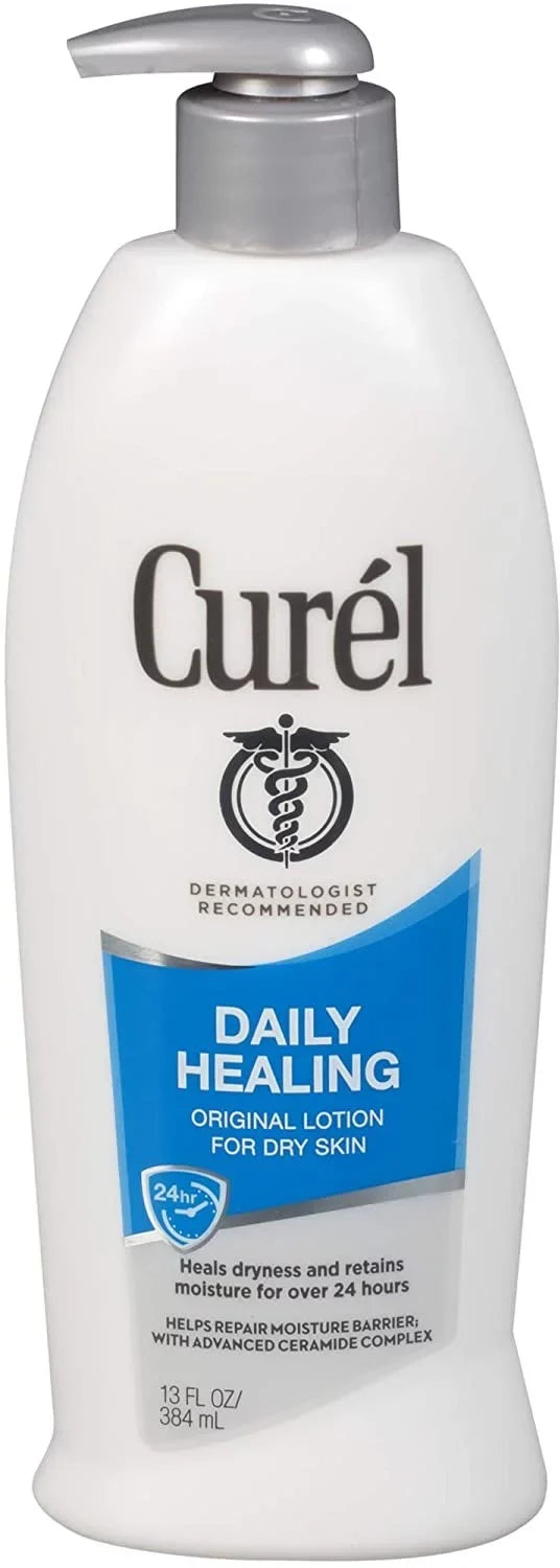 13 Curel 6) oz Daily Dry For Healing of Lotion Skin Original (Pack