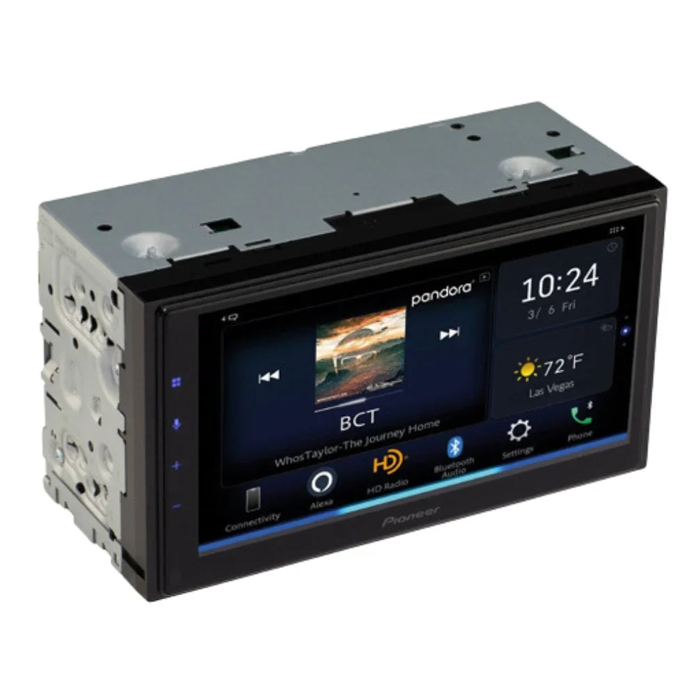 w/ 6.8" Camera Multimedia Receiver DMH-W4660NEX & Bluetooth New Bullet Pioneer