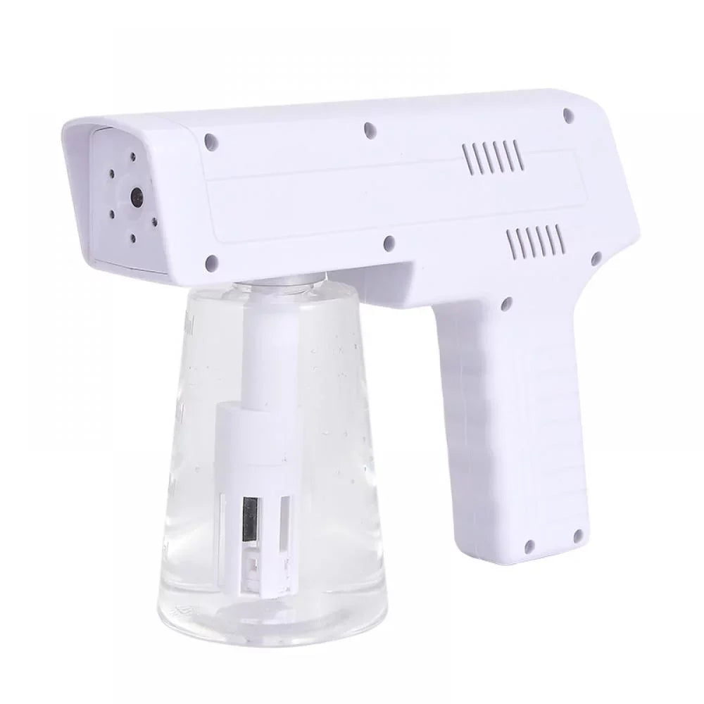 Spray 3-in-1 Maker, Electrolysis Blue Gun Disinfection Water NaClO and Generator, Light Disinfectant