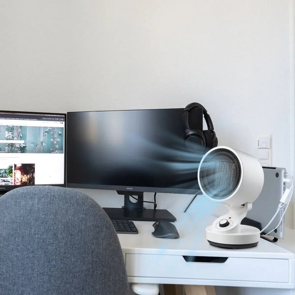 (900W), Heat and 3 , modes Heat Cooling Up Heat (1500W), Machine Low Space & Office Heater for Fan,with Cool including Space Quick 2-In-1 High Mode Electric Fan, (10W) Cool Home, Warm
