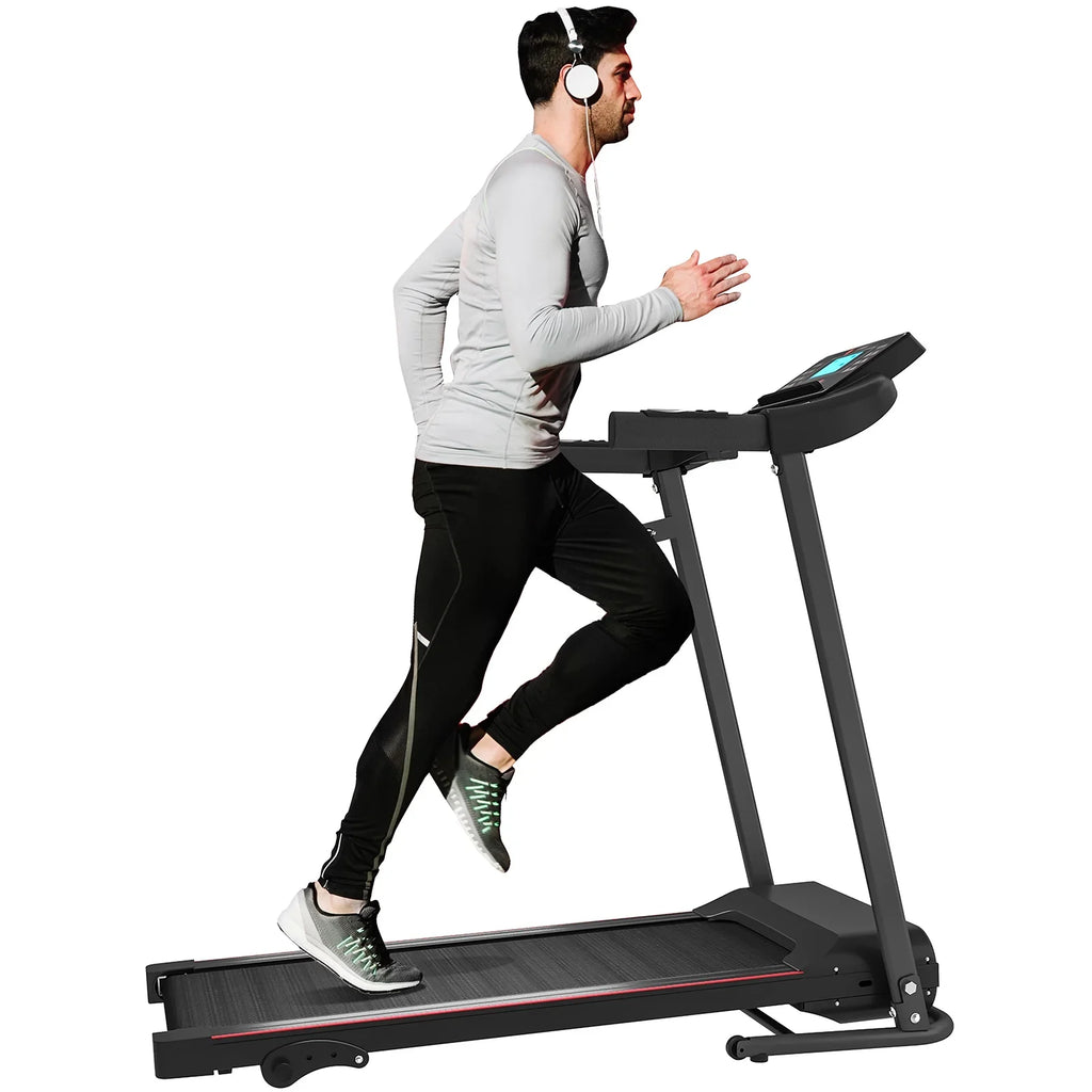 0.5-7.5mph, Treadmill 220lbs Sports Pad, Walking Relife with Foldable Incline