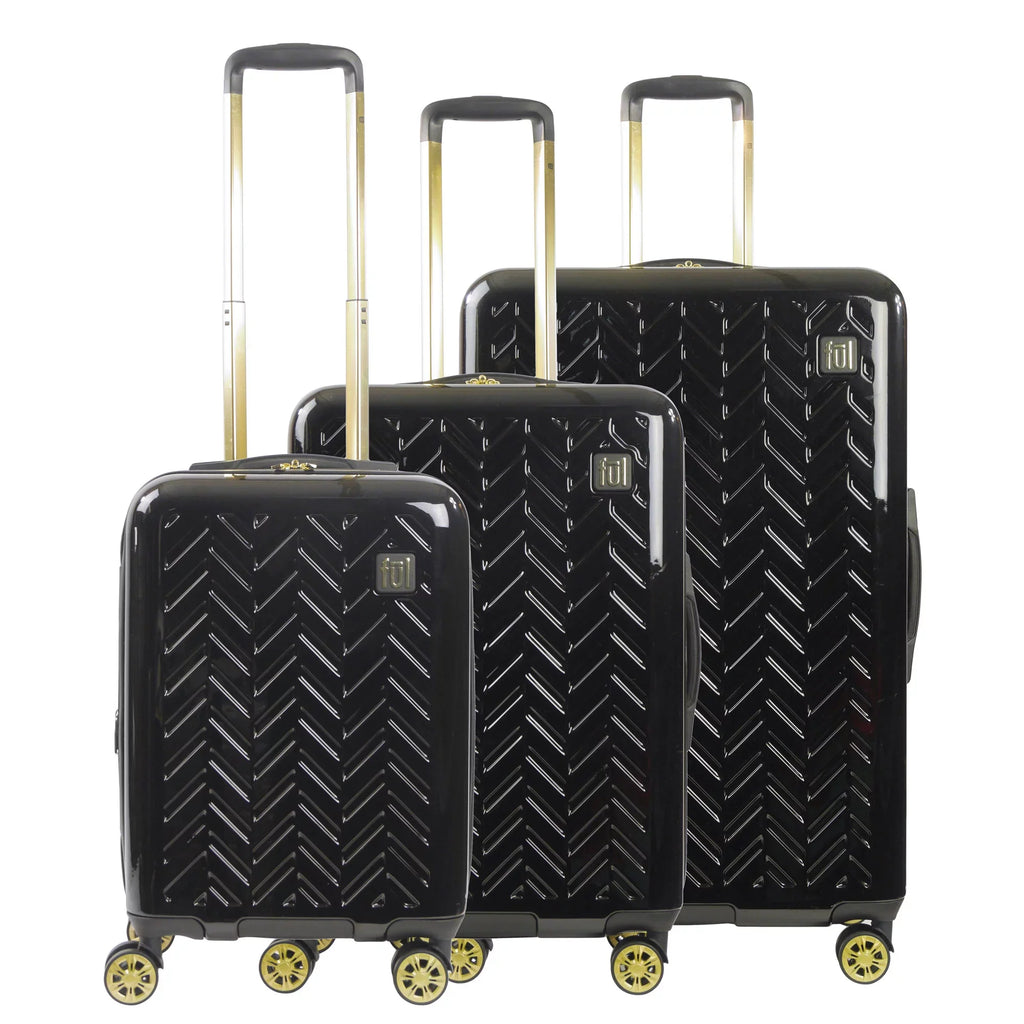 Wheels, Piece Spinner 3 Rolling 22, Suitcase Inch, with 31 Set Luggage, Grove 27, and Hardshell