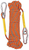 Escape 50M(160ft) Rope Climbing Rope Rock Parachute Outdoor Static for Climbing Equipment Rope Ice X Fire XBEN Climbing Rescue