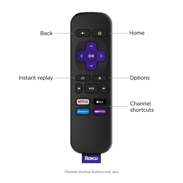 Enabled Remote Premium Media Streaming Speed and Premiere Wi-Fi® HDMI® + | Player Tigology with 4K/HDR Simple Cable High Accessories Roku